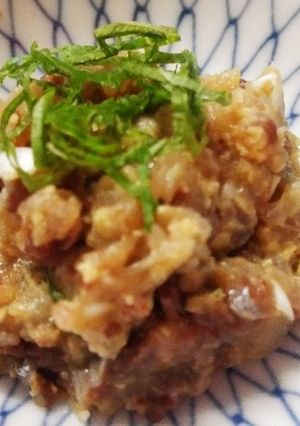 鰯のなめろう-レシピのメイン写真