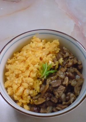 そぼろ丼？-レシピのメイン写真