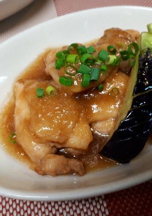 鶏肉となすのさっぱり揚げおろし煮-レシピのメイン写真