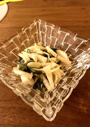 止まらぬ美味しさ！大根とわかめのマヨポン-レシピのメイン写真