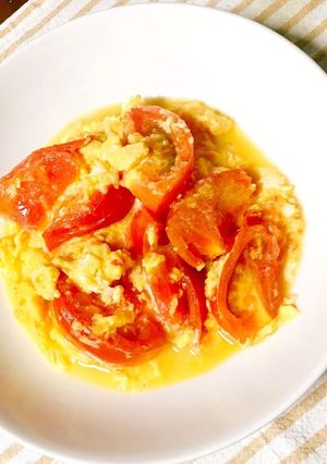 トマトの玉子炒め-レシピのメイン写真