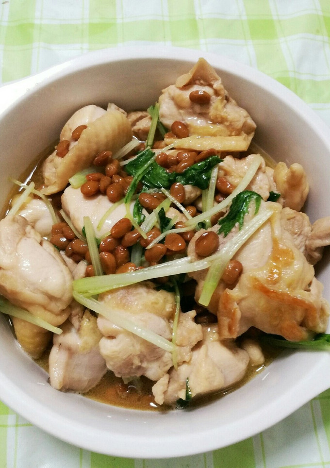 鶏ももと納豆の激ウマ料理-レシピのメイン写真