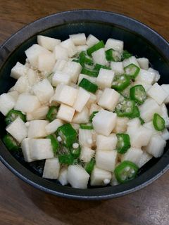 ねばねば〜の長芋おくら♫-レシピのメイン写真