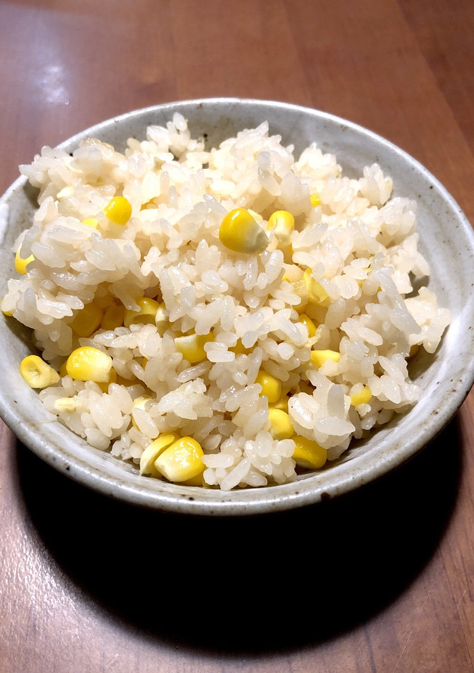 とうもろこしの炊き込みご飯-レシピのメイン写真