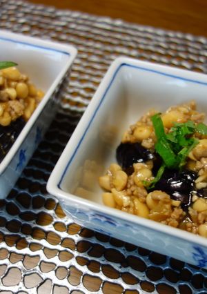 揚げ茄子の大豆ミートソース-レシピのメイン写真