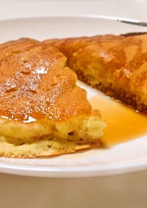 しっとりふわふわ！究極のお家ホットケーキ-レシピのメイン写真