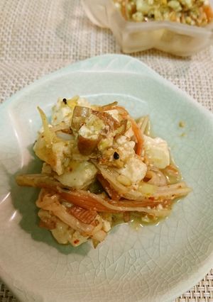 夏の箸休め１☆豆腐みょうが-レシピのメイン写真
