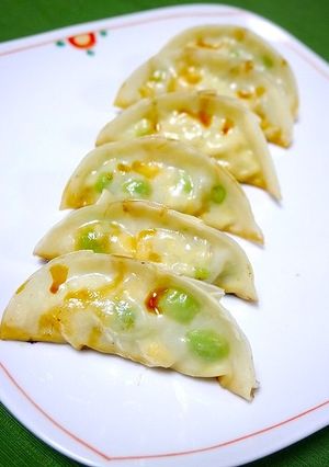 骨粗鬆症対策！枝豆コーンしらすの包み焼き-レシピのメイン写真