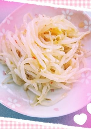 もやしをレンチン簡単!-レシピのメイン写真