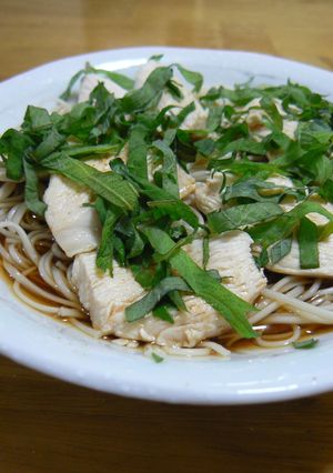 鶏肉そうめん-レシピのメイン写真
