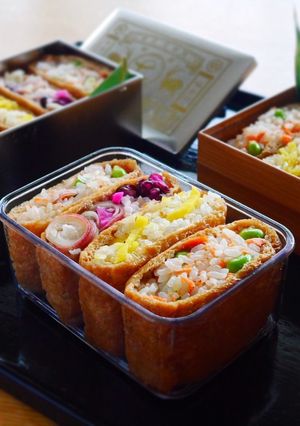 「お稲荷サンド」のお弁当-レシピのメイン写真