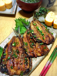 お砂糖、味醂なし!甘くない鰯の蒲焼き-レシピのメイン写真