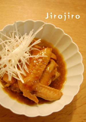 甘辛とろ～り☆手羽先のトロトロ煮-レシピのメイン写真