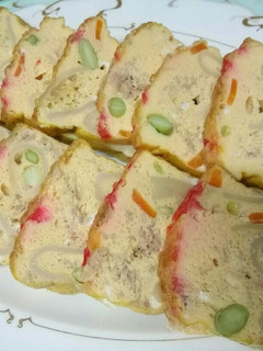 お弁当に!マカロニとツナのふくさ焼き-レシピのメイン写真