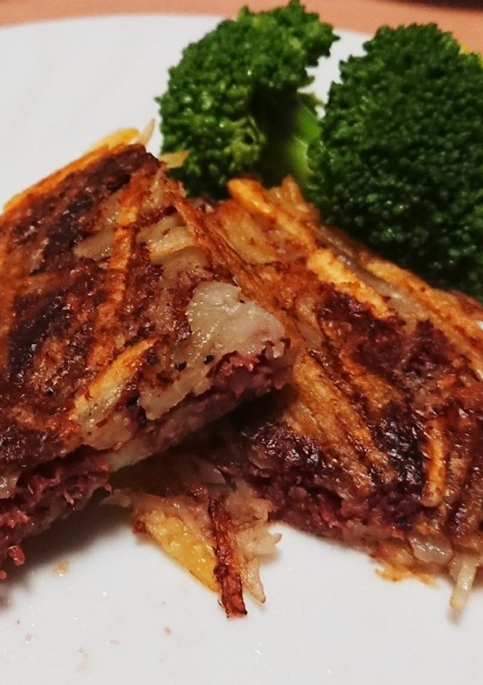 じゃがいもとコンビーフのはさみ焼き-レシピのメイン写真