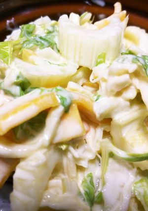 コリンキーとセロリの簡単美味しいサラダ-レシピのメイン写真