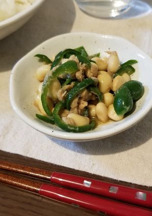フライパン不要!!ツナピーマンの副菜-レシピのメイン写真