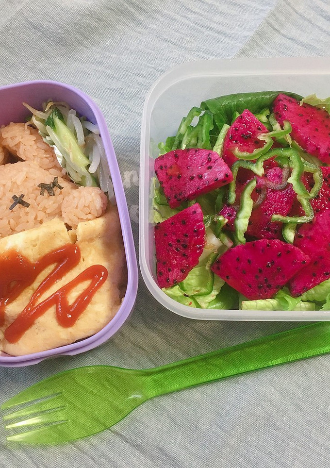 娘のリクエストのオムライス弁当-レシピのメイン写真