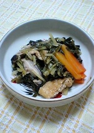 サブおかずに♪水菜の煮浸し-レシピのメイン写真