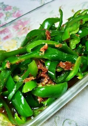 レンジでピーマン大量消費♬ｼｬｷｼｬｷ！-レシピのメイン写真