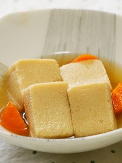 高野豆腐の煮物♪ジュワっと広がる♪-レシピのメイン写真