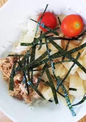 さっぱり 梅ツナ丼-レシピのメイン写真