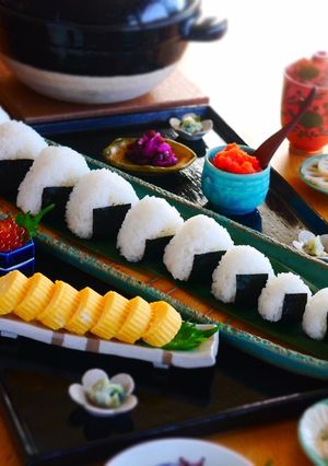 三角マトリョーシカおにぎり-レシピのメイン写真