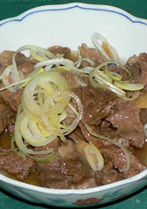 わが家の牛すじ肉の味噌煮込み-レシピのメイン写真