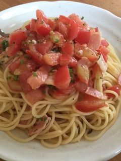 トマトの冷たいパスタ☆夏にぴったり☆-レシピのメイン写真