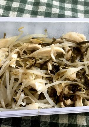 さっぱりヘルシー!!もやしチキンサラダ-レシピのメイン写真