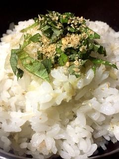 茗荷の炊き込みご飯-レシピのメイン写真