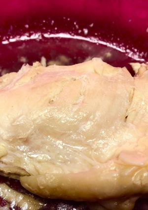 レンジで簡単⭐︎柔らか蒸し鶏-レシピのメイン写真