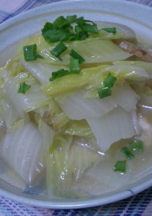オイスターソースで白菜の中華風煮-レシピのメイン写真