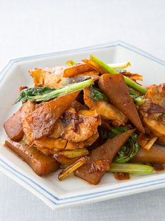 板こんにゃくと鯖の辛みそ炒め-レシピのメイン写真