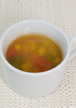 彩り野菜のスープ-レシピのメイン写真