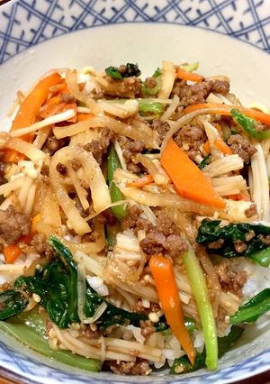 懐かし、優しい味♪ 給食のビビンバ丼☆-レシピのメイン写真