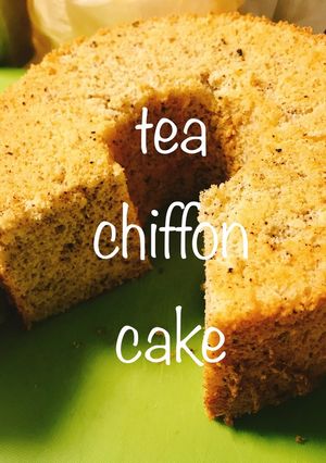 コストコパンケーキMIXで紅茶シフォン-レシピのメイン写真