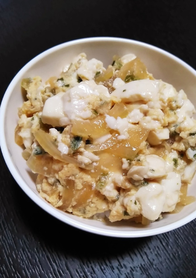 ★離乳食完了期★ふわふわ豆腐の卵とじ-レシピのメイン写真