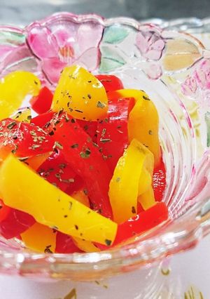 夏にさっぱりパプリカのピクルス-レシピのメイン写真