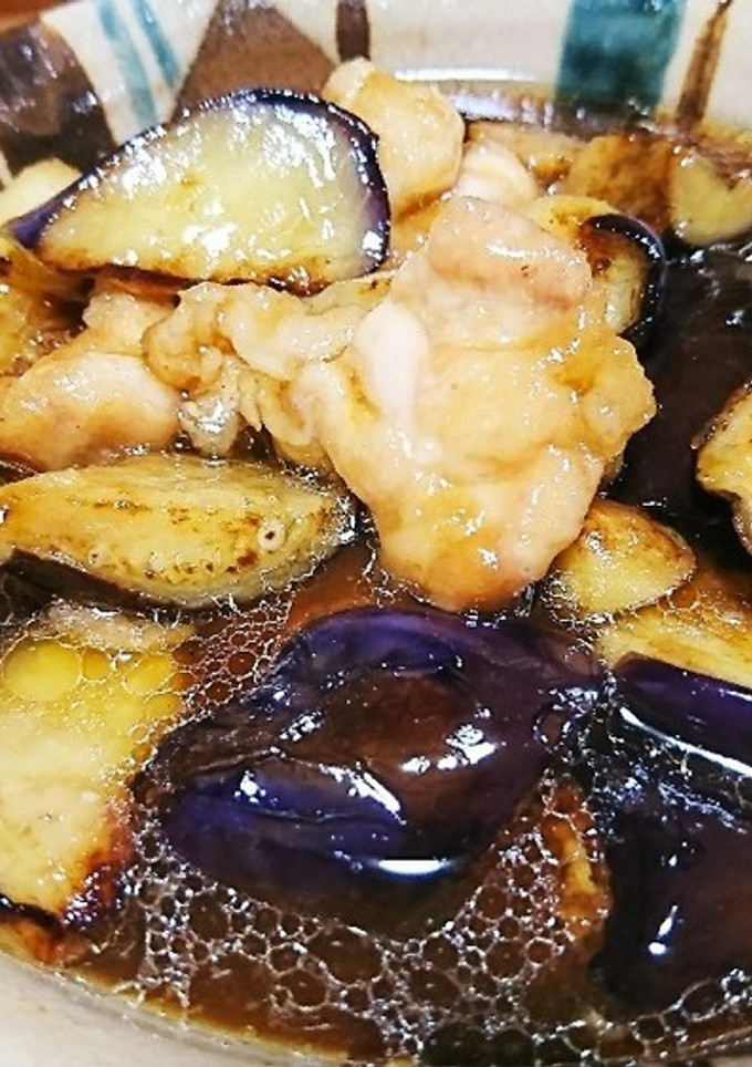 さっぱり！鶏肉と茄子の揚げ浸し-レシピのメイン写真