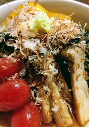 キンキンに冷やして!夏野菜の焼き浸し-レシピのメイン写真