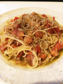 暑い夏にピッタリ♪トマトの冷製パスタ-レシピのメイン写真