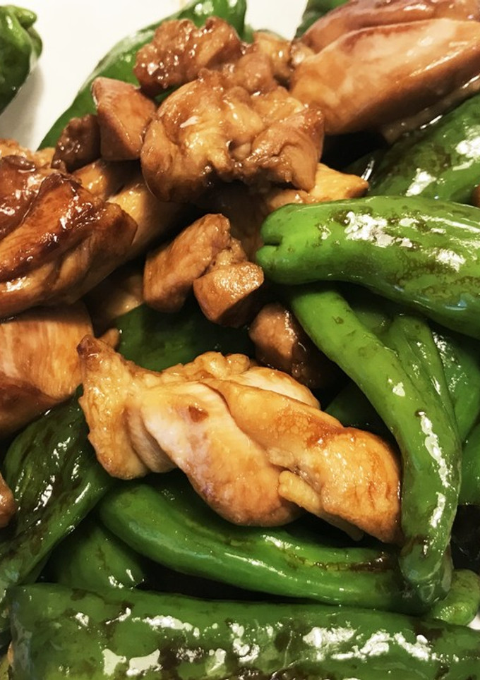 鶏肉とししとうの醤油炒め★簡単-レシピのメイン写真