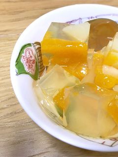 【簡単】さっぱりフルーツ寒天ゼリー-レシピのメイン写真