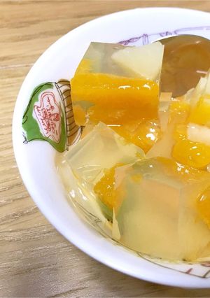 【簡単】さっぱりフルーツ寒天ゼリー-レシピのメイン写真