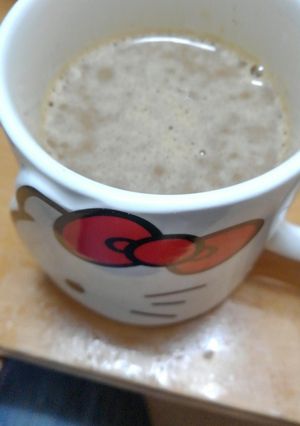 100均のブレンダーでコーヒーカプチーノ-レシピのメイン写真
