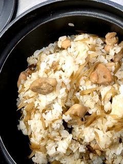 鶏ごぼうご飯-レシピのメイン写真