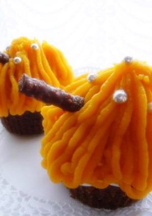 かぼちゃモンブランのカップケーキ-レシピのメイン写真