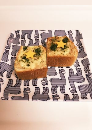 ❁練りごまとマヨと青のりのトースト❁-レシピのメイン写真