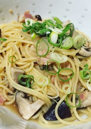 簡単♪ポン酢でさっぱりパスタ-レシピのメイン写真